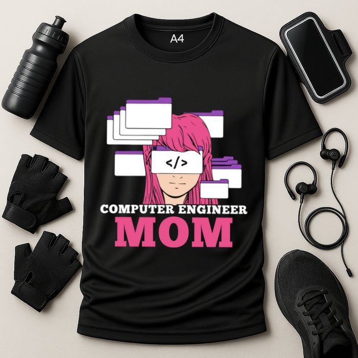Computer Engineer Mom Coder Coding Programmer Programming Gift Performance Shirt