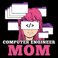 Computer Engineer Mom Coder Coding Programmer Programming Gift Bucket Hat