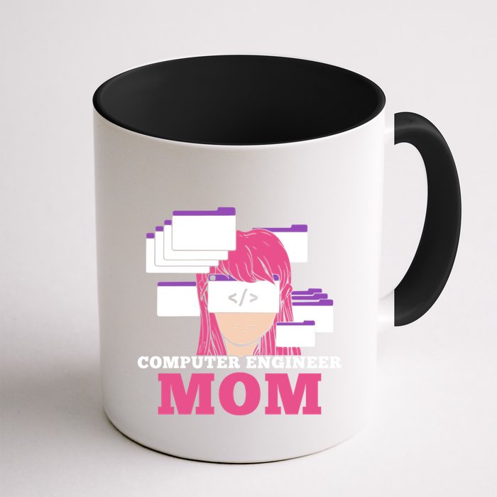Computer Engineer Mom Coder Coding Programmer Programming Gift Mug