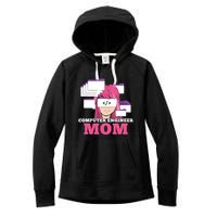 Computer Engineer Mom Coder Coding Programmer Programming Gift Women's Fleece Hoodie
