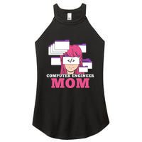 Computer Engineer Mom Coder Coding Programmer Programming Gift Women's Perfect Tri Rocker Tank