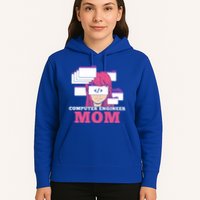 Computer Engineer Mom Coder Coding Programmer Programming Gift Hoodie