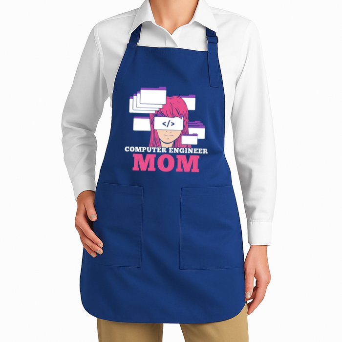 Computer Engineer Mom Coder Coding Programmer Programming Gift Apron