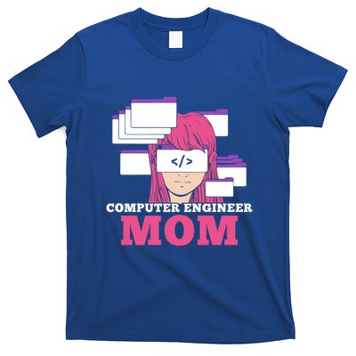 Computer Engineer Mom Coder Coding Programmer Programming Gift T-Shirt