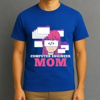 Computer Engineer Mom Coder Coding Programmer Programming Gift T-Shirt
