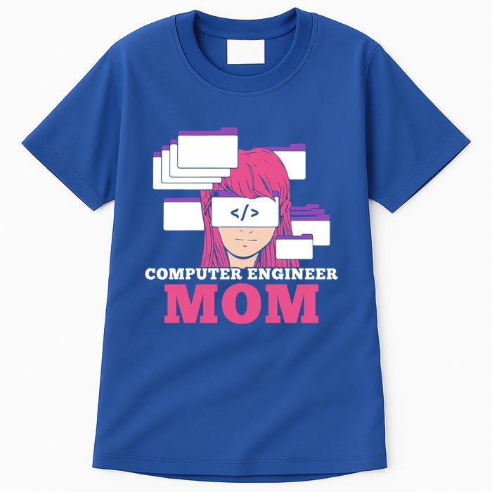 Computer Engineer Mom Coder Coding Programmer Programming Gift Tall T-Shirt