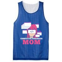 Computer Engineer Mom Coder Coding Programmer Programming Gift Mesh Reversible Basketball Jersey Tank