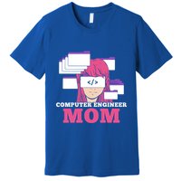 Computer Engineer Mom Coder Coding Programmer Programming Gift Premium T-Shirt