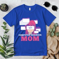 Computer Engineer Mom Coder Coding Programmer Programming Gift Premium T-Shirt