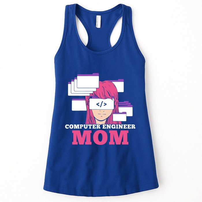 Computer Engineer Mom Coder Coding Programmer Programming Gift Womens Tank Top