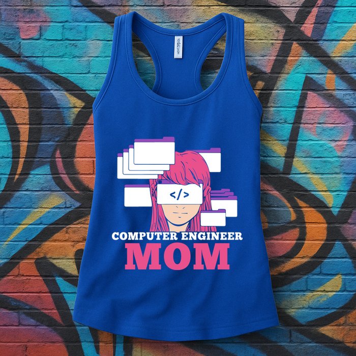 Computer Engineer Mom Coder Coding Programmer Programming Gift Womens Tank Top