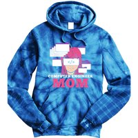 Computer Engineer Mom Coder Coding Programmer Programming Gift Tie Dye Hoodie