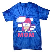 Computer Engineer Mom Coder Coding Programmer Programming Gift Tie-Dye T-Shirt