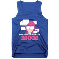Computer Engineer Mom Coder Coding Programmer Programming Gift Tank Top
