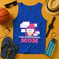 Computer Engineer Mom Coder Coding Programmer Programming Gift Tank Top