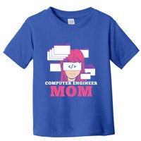 Computer Engineer Mom Coder Coding Programmer Programming Gift Toddler T-Shirt