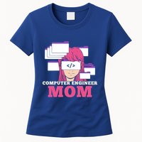 Computer Engineer Mom Coder Coding Programmer Programming Gift Womens T-Shirt