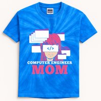 Computer Engineer Mom Coder Coding Programmer Programming Gift Kids Tie-Dye T-Shirt