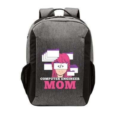Computer Engineer Mom Coder Coding Programmer Programming Gift Vector Backpack