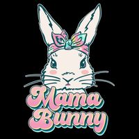 Cute Easter Mama Bunny Doggie Tank