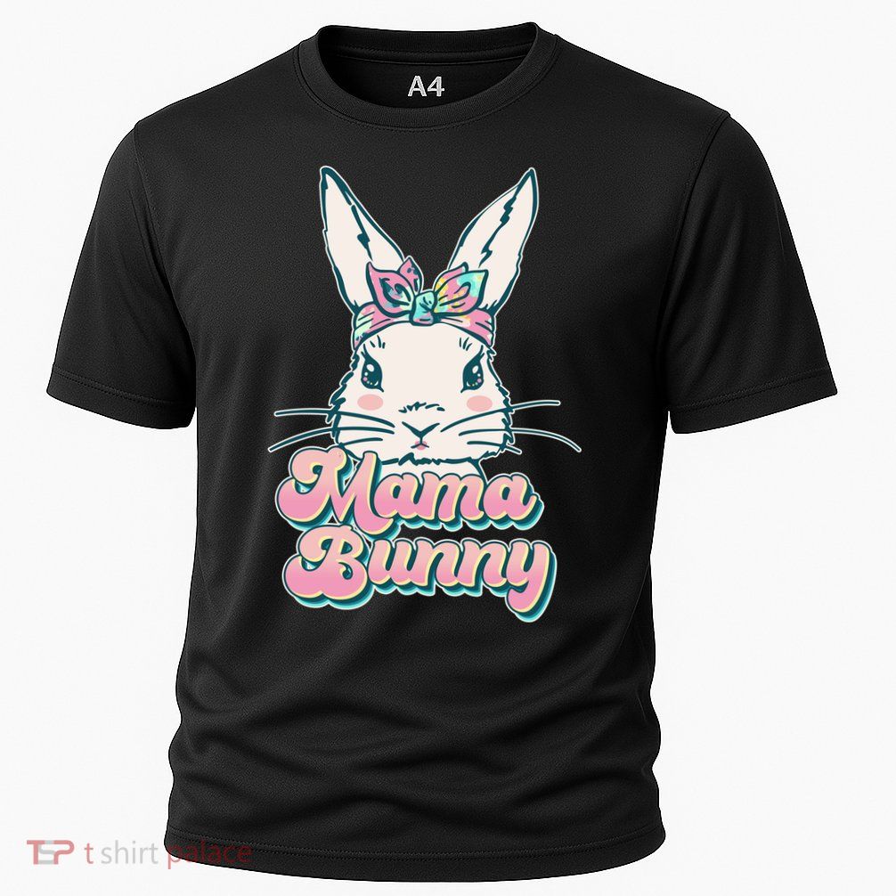 Cute Easter Mama Bunny Cooling Performance Crew T-Shirt