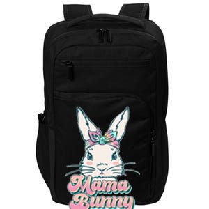 Cute Easter Mama Bunny Impact Tech Backpack