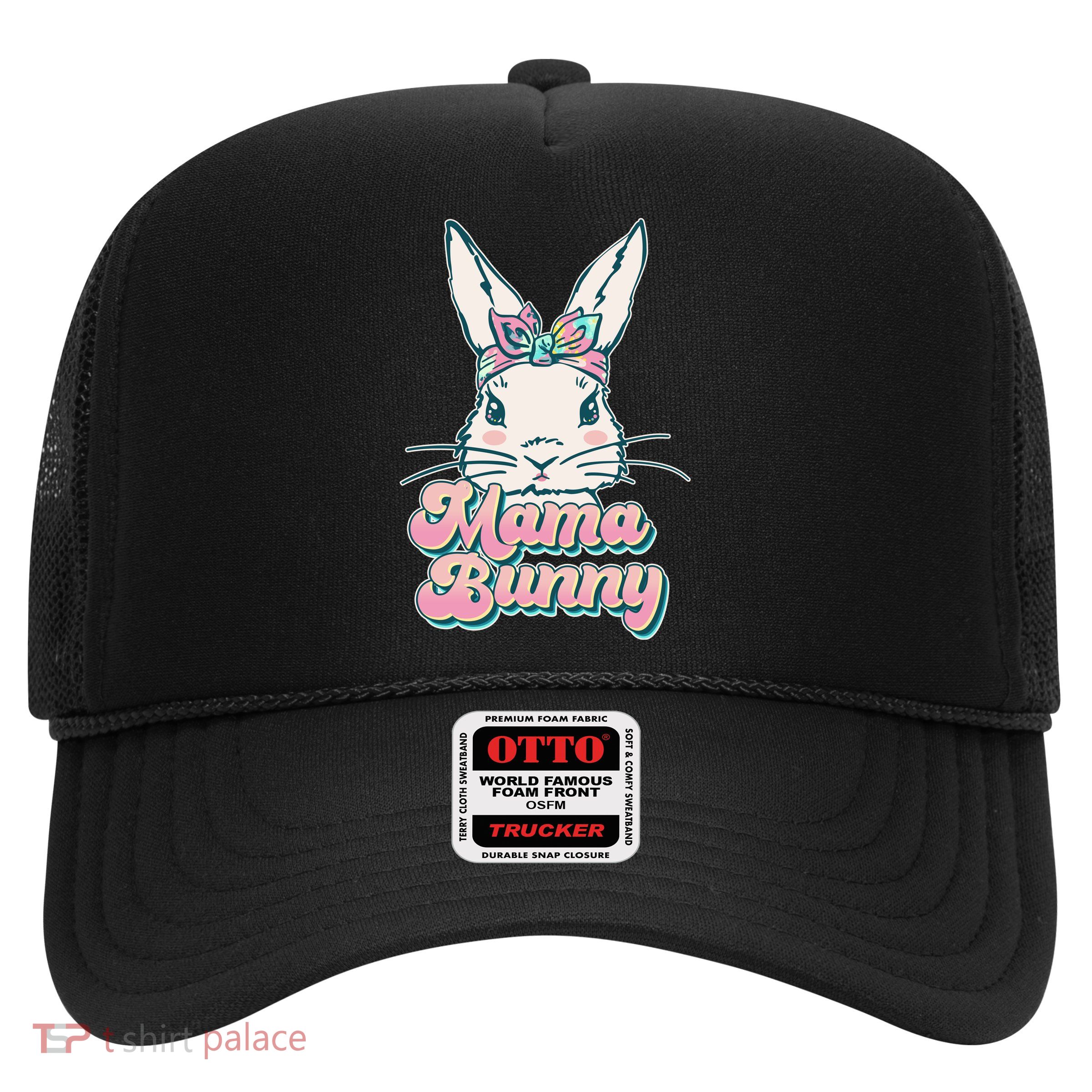 Cute Easter Mama Bunny Trucker Hat