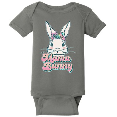 Cute Easter Mama Bunny Baby Bodysuit