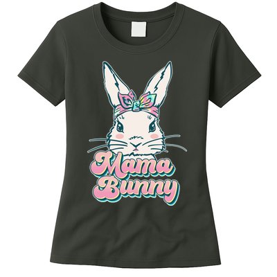 Cute Easter Mama Bunny Womens T-Shirt