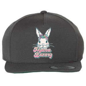 Cute Easter Mama Bunny Wool Snapback Cap