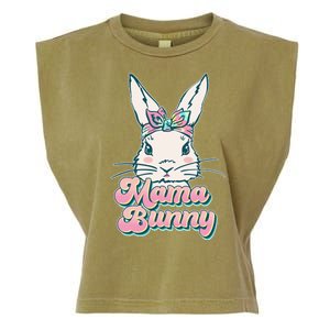 Cute Easter Mama Bunny Garment-Dyed Women's Muscle Tee