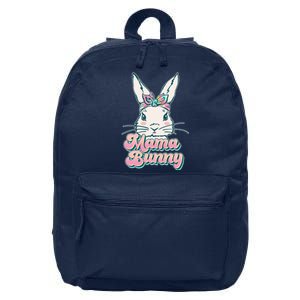 Cute Easter Mama Bunny 16 in Basic Backpack