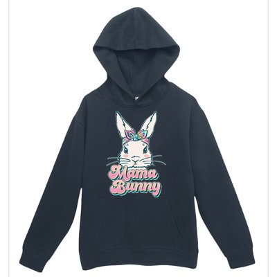 Cute Easter Mama Bunny Urban Pullover Hoodie