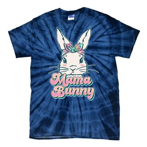 Cute Easter Mama Bunny Tie-Dye T-Shirt