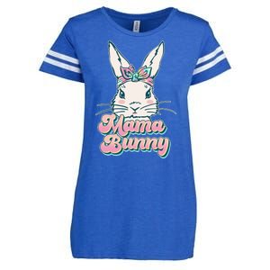 Cute Easter Mama Bunny Enza Ladies Jersey Football T-Shirt