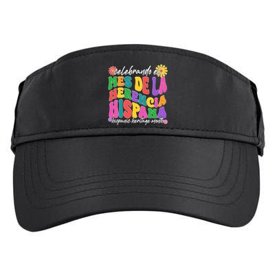 Celebrando EL Mes De La Herencia Hispana Hispanic Heritage Month Adult Drive Performance Visor