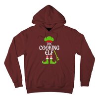 Cooking Elf Matching Family Group Christmas Party Xmas Funny Hoodie