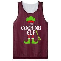 Cooking Elf Matching Family Group Christmas Party Xmas Funny Mesh Reversible Basketball Jersey Tank