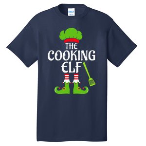 Cooking Elf Matching Family Group Christmas Party Xmas Funny Tall T-Shirt