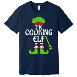 Cooking Elf Matching Family Group Christmas Party Xmas Funny Premium T-Shirt