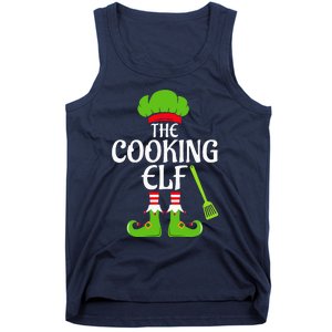 Cooking Elf Matching Family Group Christmas Party Xmas Funny Tank Top