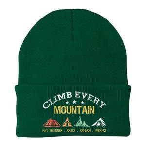 Climb Every Mountain Big Thunder Space Splashs Everests Gift Knit Cap Winter Beanie