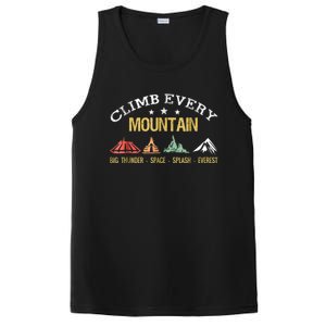 Climb Every Mountain Big Thunder Space Splashs Everests Gift PosiCharge Competitor Tank