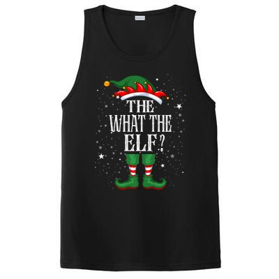 Christmas Elf Matching Family Group Funny The What The Elf? Gift PosiCharge Competitor Tank