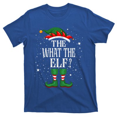 Christmas Elf Matching Family Group Funny The What The Elf? Gift T-Shirt