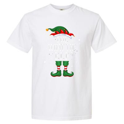 Christmas Elf Matching Family Group Funny The What The Elf? Gift Garment-Dyed Heavyweight T-Shirt