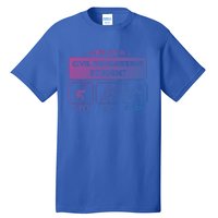 Civil Engineering Major Student Gift Meaningful Gift Tall T-Shirt