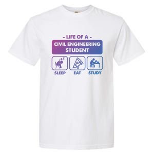 Civil Engineering Major Student Gift Meaningful Gift Garment-Dyed Heavyweight T-Shirt