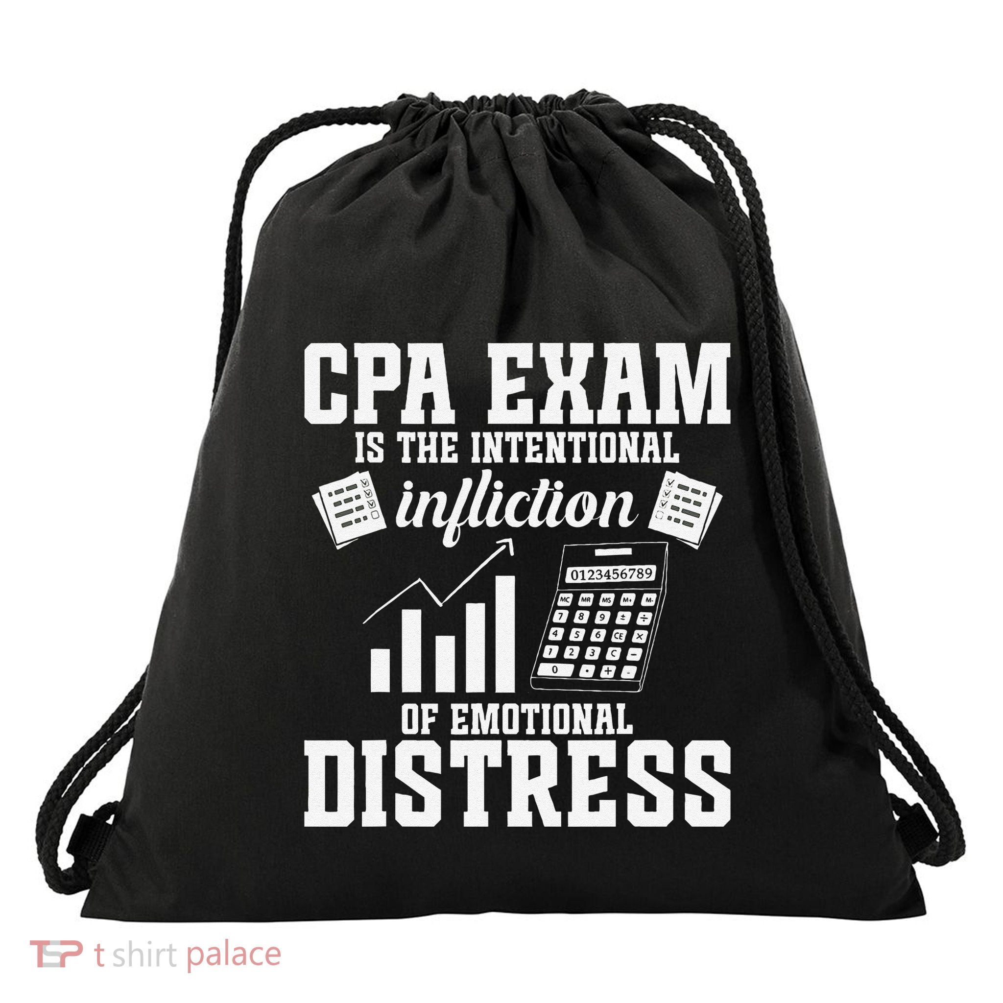 Cpa Exam My Lucky Cpa Exam Accounting Cpa Exam Drawstring Bag