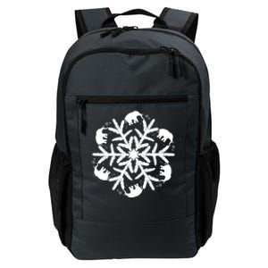 Christmas Elephant Meaningful Gift Winter Snowflake Cute Gift Daily Commute Backpack